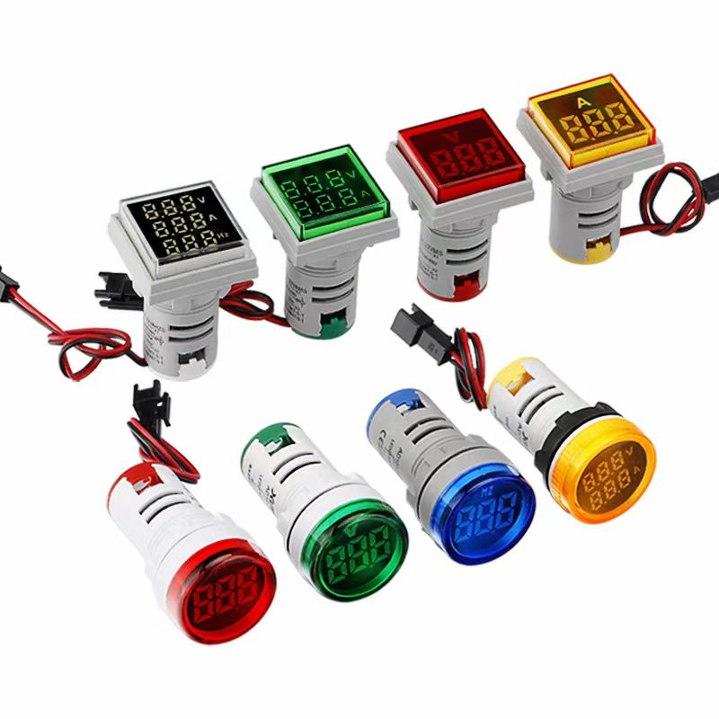 22mm Mini voltmetar / ammeter / Hertz Meter LED digitalni indikatorski lampica