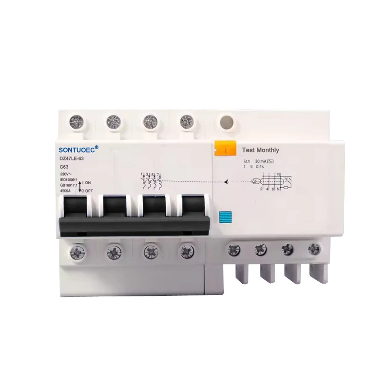 4p RCBO AC tip