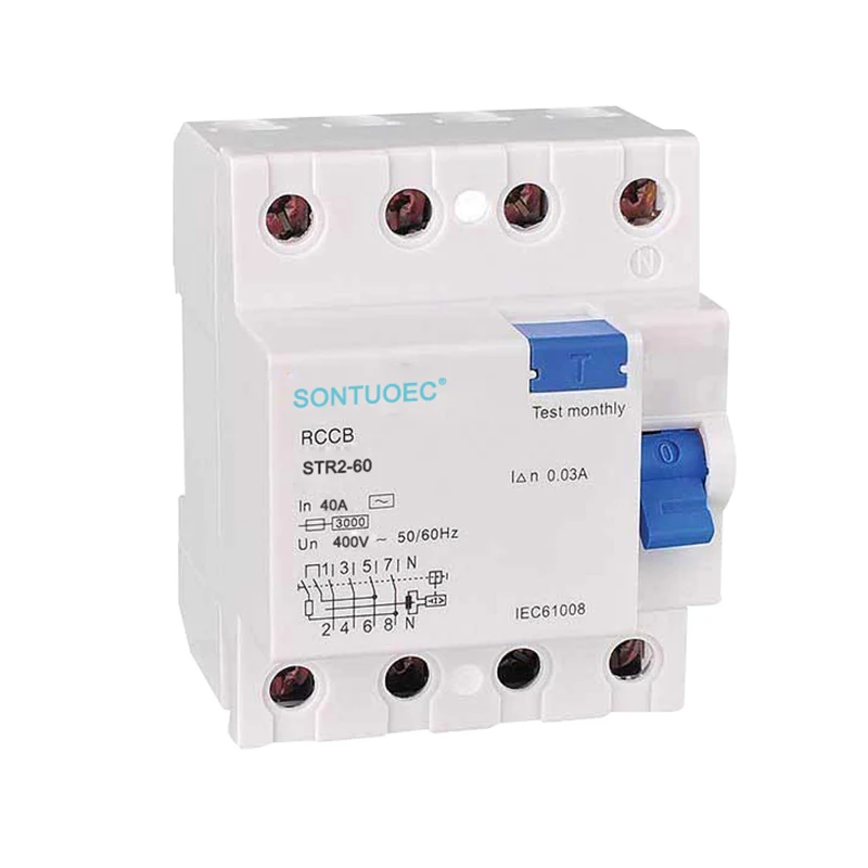 4p 63A / 30mA RCD AC tip