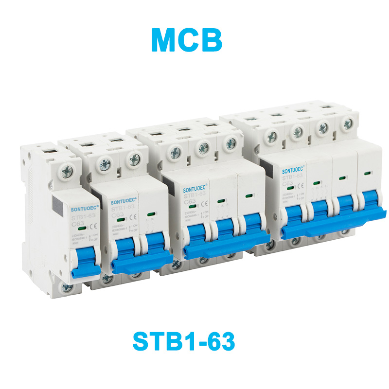 Konkurentna C65 struktura STB1-63 serija Minijaturni prekidač MCB