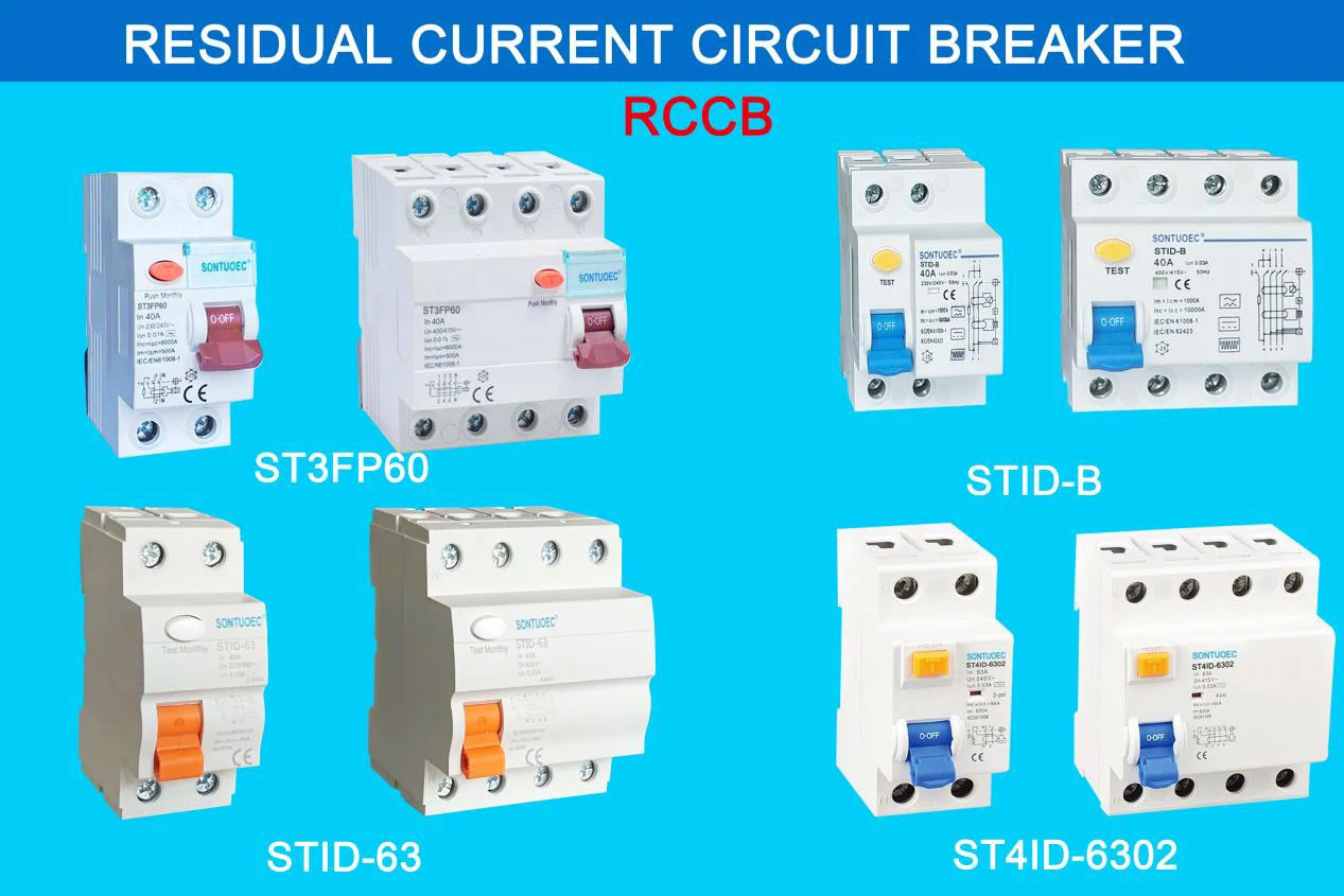 4P 40A/10mA Residual Current Circuit Breaker 4P 40A/10mA Residual Current Circuit Breaker