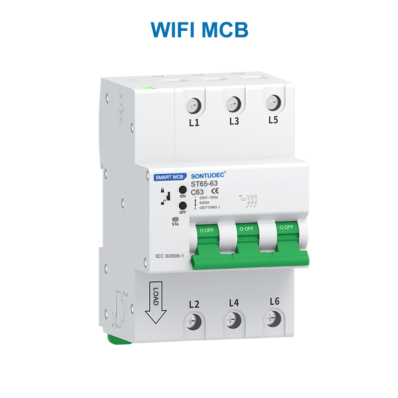 WiFi RS485 multifunkcionalni IOT Inteligentni MCB RCBO Inteligentni mikro prekidač